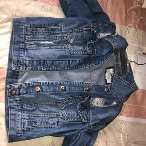 Cropped Forever 21 Denim Jacket